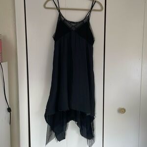Zara Mesh Mix Material Dress
